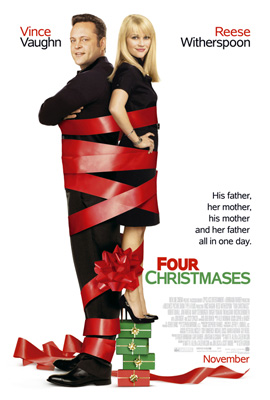 Taquilla USA 2 de diciembre. La navidad surte efecto y Four Christmases se lleva el premio gordo