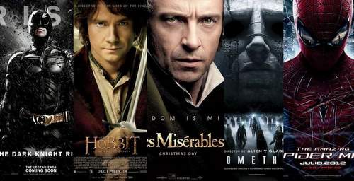 Lo mejor del cine del 2012 en un espectacular video