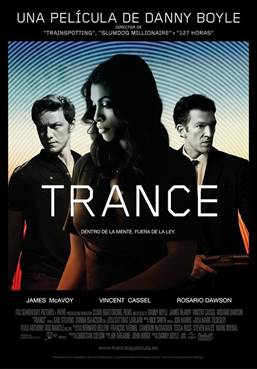 Primer trailer en español de TRANCE, lo nuevo de Danny Boyle