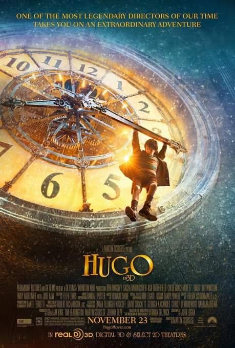La_invencion_de_Hugo-poster Póster de La Invención de Hugo.