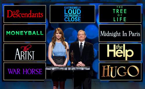 Nominadas Óscar 2012.