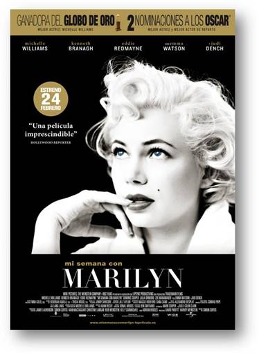 Póster de Mi Semana con Marilyn.