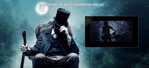 Abraham Lincoln cazador de vampiros.