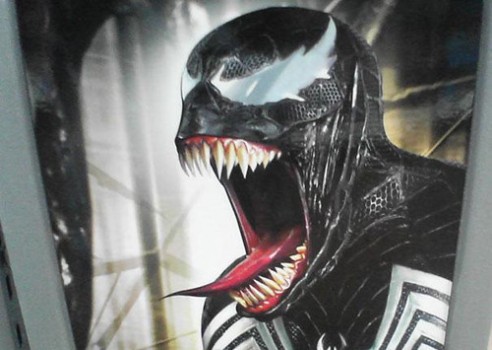 Venom. Spider-Man.