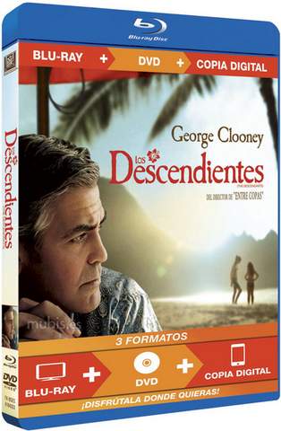 Los Descendientes en Blu-Ray.