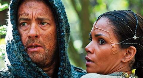 halle-berry-tom-hanks-cloud-atlas Halle Berry y Tom Hanks en Cloud Atlas.