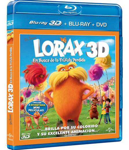 Lorax ya en Blu-ray.
