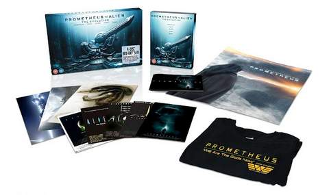 Prometheus en diciembre en Blu-ray y DVD.