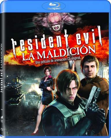 Resident Evil: La maldición en Blu-ray.