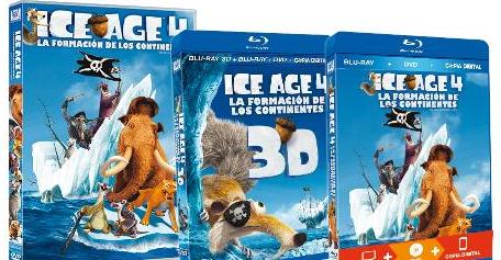 Ice Age 4 en Blu-ray.