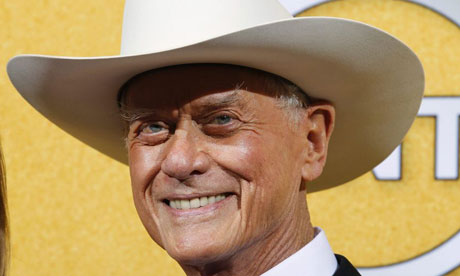 Larry Hagman.