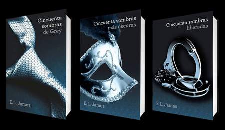 "50 Sombras de Grey", trilogía literaria.