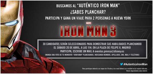 Auténtico "Iron Man".
