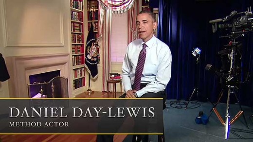 Daniel Day-Lewis es Obama.