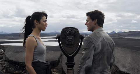Imagen de la película "Oblivion".