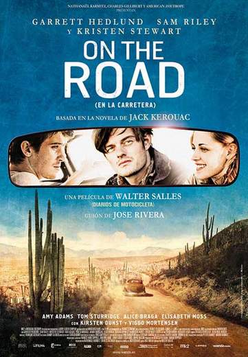 Póster de "On the road".