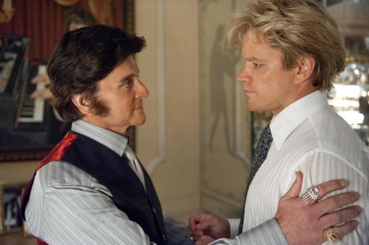 "Behind the Candelabra", con Michael Douglas.