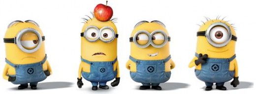 Los Miniors en "Gru 2. Mi Villano favorito".