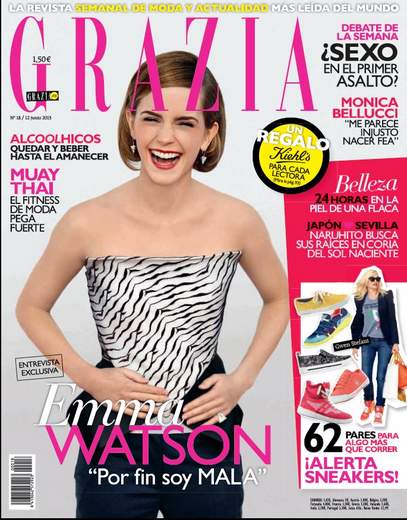 Entrevista a Emma Watson para la Revista Grazia.