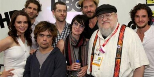 Reparto de "Juego de Tronos" en la Cómic-Con.