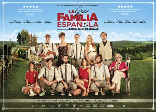 Cartel de "La Gran Familia Española".