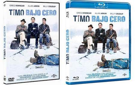 Carátulas DVD y Blu-ray de Timo bajo cero