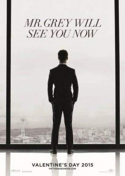 Póster y primeras criticas de Cincuenta Sombras de Grey