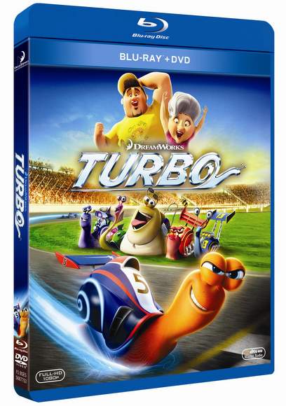 Carátula del Blu-ray de Turbo