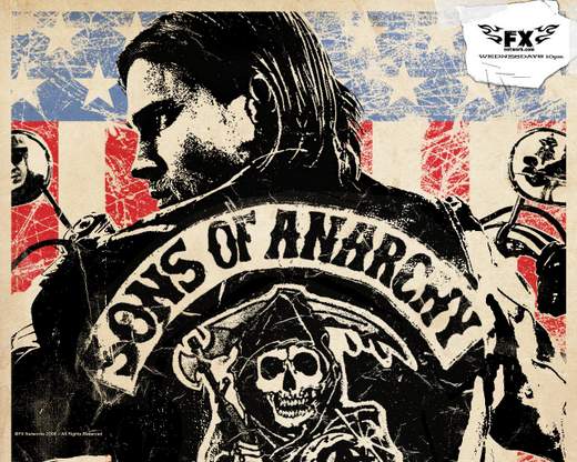 Sons of Anarchy serie TV.