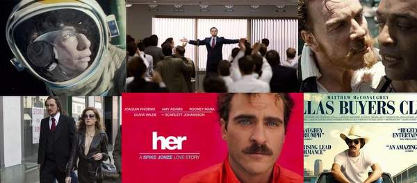 Críticas de las películas nominadas al oscar 2014