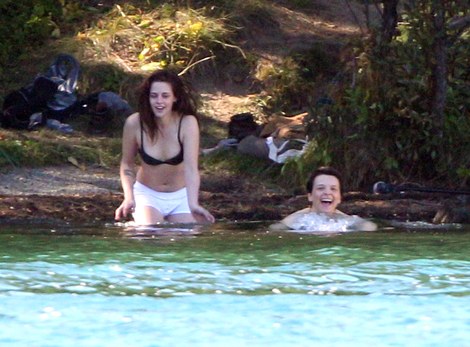 Kristen Stewart en tanga