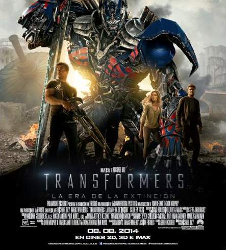 Póster de Transformers: La era de la extinción