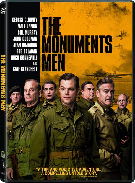 Carátula DVD de Monuments Men