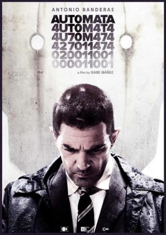 Póster de Autómata de Antonio Banderas