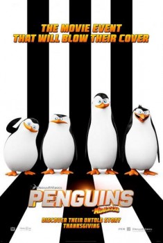 Póster de Los Pingüinos de Madagascar