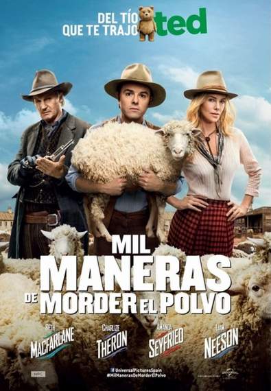 Póster de Mil maneras de morder el polvo