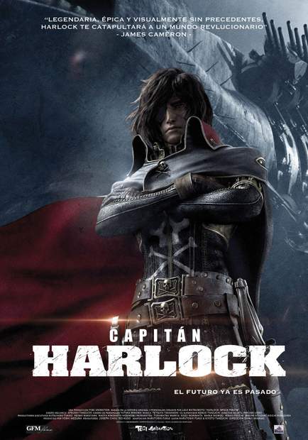 Póster de Capitán Harlock