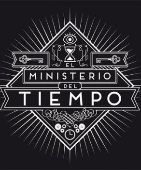 Cartel logo de El Ministerio del tiempo