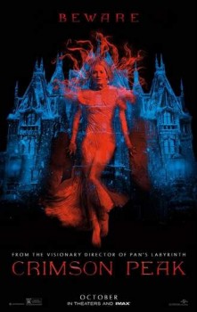 Póster de La Cumbre Escarlata, Crimson Peak