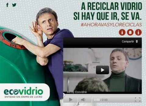 Ecovidrio, ahora vas y lo reciclas