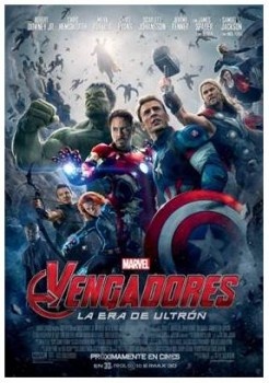 Póster de Los Vengadores: La era de ultrón