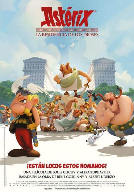 Póster de Asterix: La residencia de los dioses