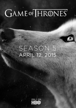 Póster de la quinta temporada de Juego de Tronos