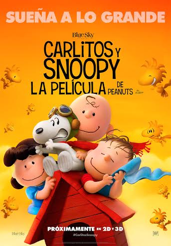 Póster de Carlitos y Snoopy: La película de Peanuts