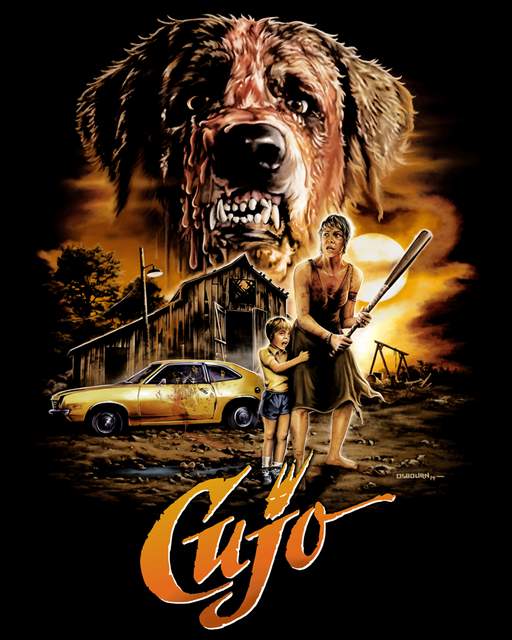 Remake de Cujo, póster del clásico de los 80