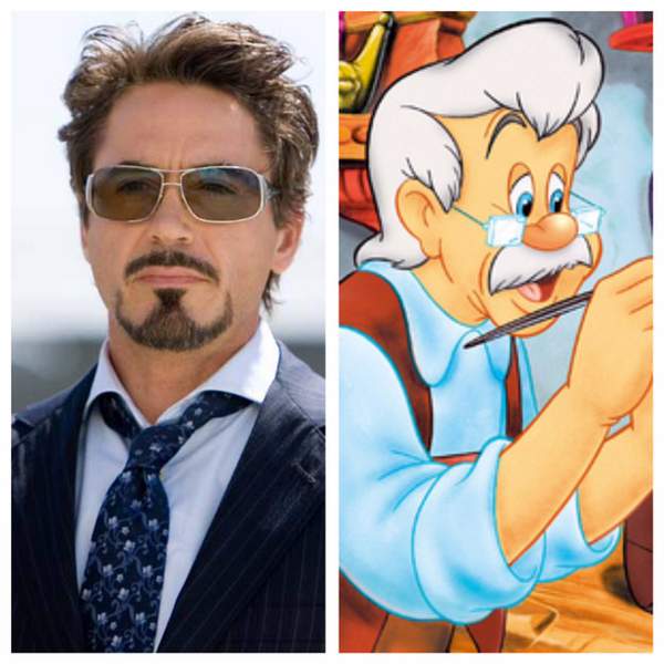 Pinocho de Robert Downey Jr.