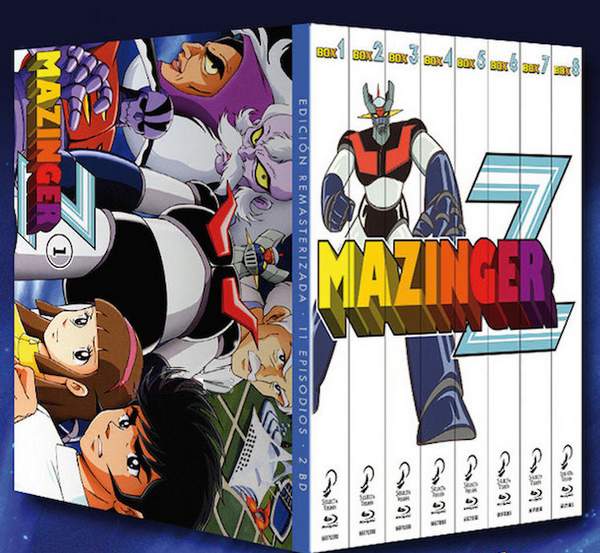 Mazinger Z Serie de 1972 en 16 DVDs de ERDG