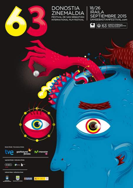 Cartel festival de cine de San Sebastián 2015