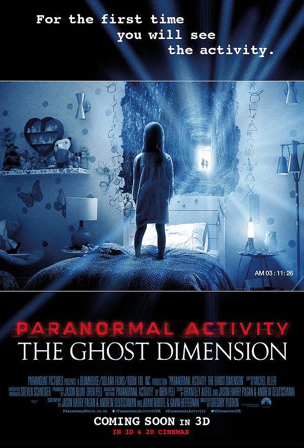 Póster de Paranormal Activity: Dimensión fantasma