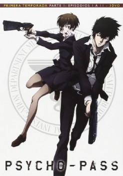 Carátula DVD de la serie Psycho-Pass
